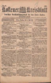 Kostener Kreisblatt: amtliches Ver&ouml;ffentlichungsblatt f&uuml;r den Kreis Kosten 1903.05.19 Jg.38 Nr40