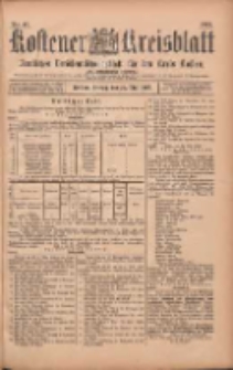 Kostener Kreisblatt: amtliches Veröffentlichungsblatt für den Kreis Kosten 1903.05.29 Jg.38 Nr43