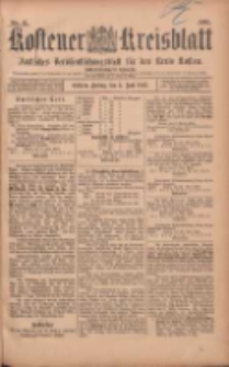 Kostener Kreisblatt: amtliches Ver&ouml;ffentlichungsblatt f&uuml;r den Kreis Kosten 1903.06.05 Jg.38 Nr45