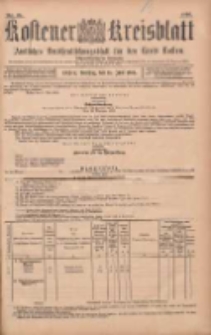 Kostener Kreisblatt: amtliches Veröffentlichungsblatt für den Kreis Kosten 1903.06.16 Jg.38 Nr48