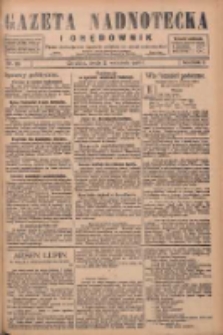 Gazeta Nadnotecka i Orędownik: pismo poświęcone sprawie polskiej na ziemi nadnoteckiej 1928.09.12 R.8 Nr210