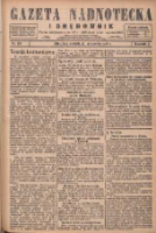 Gazeta Nadnotecka i Orędownik: pismo poświęcone sprawie polskiej na ziemi nadnoteckiej 1928.09.23 R.8 Nr220