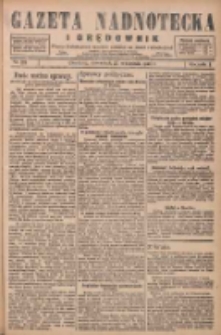 Gazeta Nadnotecka i Orędownik: pismo poświęcone sprawie polskiej na ziemi nadnoteckiej 1928.09.27 R.8 Nr223