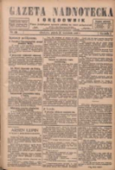 Gazeta Nadnotecka i Orędownik: pismo poświęcone sprawie polskiej na ziemi nadnoteckiej 1928.09.28 R.8 Nr224