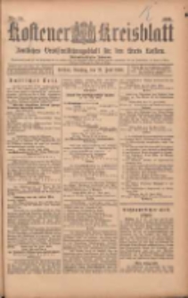 Kostener Kreisblatt: amtliches Veröffentlichungsblatt für den Kreis Kosten 1903.06.23 Jg.38 Nr50