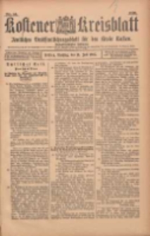 Kostener Kreisblatt: amtliches Veröffentlichungsblatt für den Kreis Kosten 1903.07.14 Jg.38 Nr56