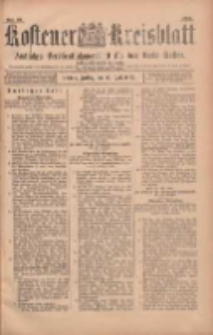 Kostener Kreisblatt: amtliches Ver&ouml;ffentlichungsblatt f&uuml;r den Kreis Kosten 1903.07.24 Jg.38 Nr59