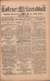 Kostener Kreisblatt: amtliches Veröffentlichungsblatt für den Kreis Kosten 1903.07.28 Jg.38 Nr60