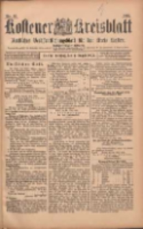 Kostener Kreisblatt: amtliches Veröffentlichungsblatt für den Kreis Kosten 1903.08.04 Jg.38 Nr62