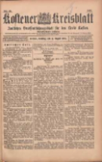 Kostener Kreisblatt: amtliches Ver&ouml;ffentlichungsblatt f&uuml;r den Kreis Kosten 1903.08.11 Jg.38 Nr64