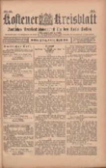 Kostener Kreisblatt: amtliches Veröffentlichungsblatt für den Kreis Kosten 1903.08.14 Jg.38 Nr65