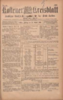 Kostener Kreisblatt: amtliches Ver&ouml;ffentlichungsblatt f&uuml;r den Kreis Kosten 1903.08.28 Jg.38 Nr69