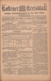 Kostener Kreisblatt: amtliches Ver&ouml;ffentlichungsblatt f&uuml;r den Kreis Kosten 1903.09.08 Jg.38 Nr72