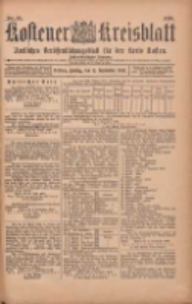 Kostener Kreisblatt: amtliches Ver&ouml;ffentlichungsblatt f&uuml;r den Kreis Kosten 1903.09.11 Jg.38 Nr73