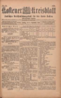 Kostener Kreisblatt: amtliches Veröffentlichungsblatt für den Kreis Kosten 1903.09.11 Jg.38 Nr73