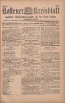 Kostener Kreisblatt: amtliches Ver&ouml;ffentlichungsblatt f&uuml;r den Kreis Kosten 1903.09.18 Jg.38 Nr75