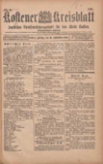 Kostener Kreisblatt: amtliches Veröffentlichungsblatt für den Kreis Kosten 1903.09.18 Jg.38 Nr75