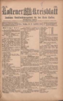 Kostener Kreisblatt: amtliches Veröffentlichungsblatt für den Kreis Kosten 1903.09.29 Jg.38 Nr78