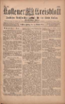 Kostener Kreisblatt: amtliches Ver&ouml;ffentlichungsblatt f&uuml;r den Kreis Kosten 1903.10.16 Jg.38 Nr83