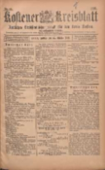 Kostener Kreisblatt: amtliches Veröffentlichungsblatt für den Kreis Kosten 1903.10.25 Jg.38 Nr85