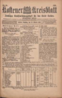 Kostener Kreisblatt: amtliches Ver&ouml;ffentlichungsblatt f&uuml;r den Kreis Kosten 1903.10.27 Jg.38 Nr86