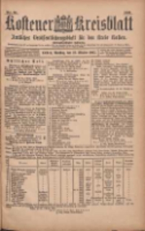 Kostener Kreisblatt: amtliches Veröffentlichungsblatt für den Kreis Kosten 1903.10.27 Jg.38 Nr86