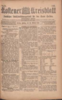 Kostener Kreisblatt: amtliches Ver&ouml;ffentlichungsblatt f&uuml;r den Kreis Kosten 1903.10.30 Jg.38 Nr87