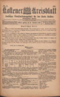 Kostener Kreisblatt: amtliches Ver&ouml;ffentlichungsblatt f&uuml;r den Kreis Kosten 1903.11.13 Jg.38 Nr91