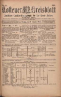 Kostener Kreisblatt: amtliches Veröffentlichungsblatt für den Kreis Kosten 1903.11.24 Jg.38 Nr94