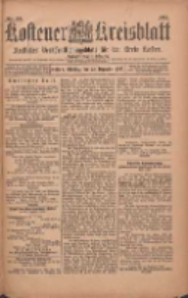 Kostener Kreisblatt: amtliches Veröffentlichungsblatt für den Kreis Kosten 1903.12.22 Jg.38 Nr102