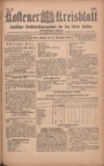Kostener Kreisblatt: amtliches Ver&ouml;ffentlichungsblatt f&uuml;r den Kreis Kosten 1903.11.27 Jg.38 Nr95