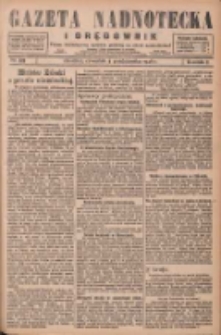 Gazeta Nadnotecka i Orędownik: pismo poświęcone sprawie polskiej na ziemi nadnoteckiej 1928.10.04 R.8 Nr229