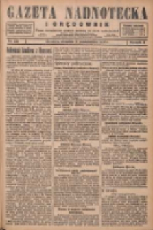 Gazeta Nadnotecka i Orędownik: pismo poświęcone sprawie polskiej na ziemi nadnoteckiej 1928.10.07 R.8 Nr232