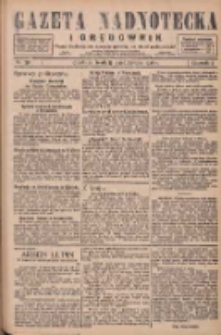 Gazeta Nadnotecka i Orędownik: pismo poświęcone sprawie polskiej na ziemi nadnoteckiej 1928.10.17 R.8 Nr240