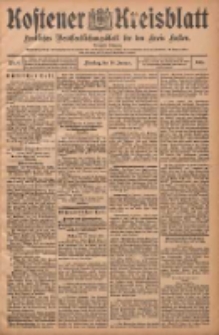 Kostener Kreisblatt: amtliches Veröffentlichungsblatt für den Kreis Kosten 1905.01.10 Jg.40 Nr4