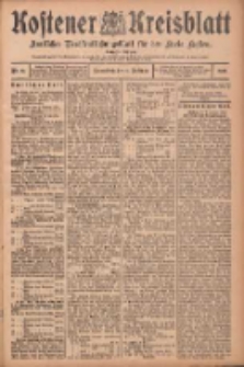 Kostener Kreisblatt: amtliches Ver&ouml;ffentlichungsblatt f&uuml;r den Kreis Kosten 1905.02.04 Jg.40 Nr15
