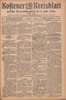 Kostener Kreisblatt: amtliches Veröffentlichungsblatt für den Kreis Kosten 1905.02.07 Jg.40 Nr16