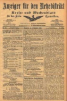 Anzeiger für den Netzedistrikt Kreis- und Wochenblatt für den Kreis Czarnikau 1903.09.05 Jg.51 Nr105