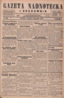 Gazeta Nadnotecka i Orędownik: pismo poświęcone sprawie polskiej na ziemi nadnoteckiej 1928.11.17 R.8 Nr266