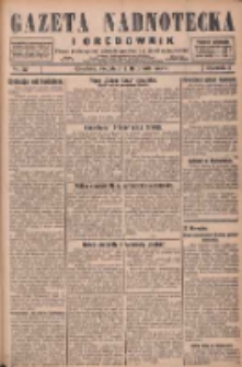 Gazeta Nadnotecka i Orędownik: pismo poświęcone sprawie polskiej na ziemi nadnoteckiej 1928.11.18 R.8 Nr267