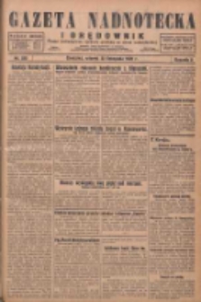 Gazeta Nadnotecka i Orędownik: pismo poświęcone sprawie polskiej na ziemi nadnoteckiej 1928.11.20 R.8 Nr268