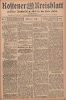 Kostener Kreisblatt: amtliches Ver&ouml;ffentlichungsblatt f&uuml;r den Kreis Kosten 1905.04.04 Jg.40 Nr40