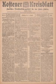 Kostener Kreisblatt: amtliches Veröffentlichungsblatt für den Kreis Kosten 1905.04.18 Jg.40 Nr46