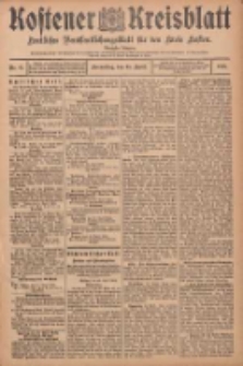 Kostener Kreisblatt: amtliches Veröffentlichungsblatt für den Kreis Kosten 1905.04.20 Jg.40 Nr47