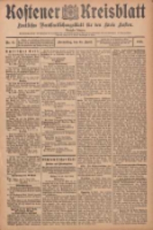 Kostener Kreisblatt: amtliches Ver&ouml;ffentlichungsblatt f&uuml;r den Kreis Kosten 1905.04.20 Jg.40 Nr47
