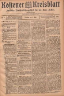 Kostener Kreisblatt: amtliches Ver&ouml;ffentlichungsblatt f&uuml;r den Kreis Kosten 1905.05.02 Jg.40 Nr52
