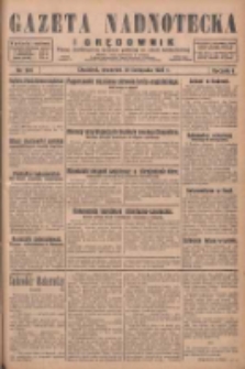 Gazeta Nadnotecka i Orędownik: pismo poświęcone sprawie polskiej na ziemi nadnoteckiej 1928.11.29 R.8 Nr276