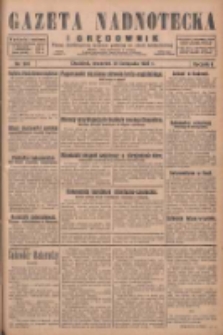 Gazeta Nadnotecka i Orędownik: pismo poświęcone sprawie polskiej na ziemi nadnoteckiej 1928.11.29 R.8 Nr276