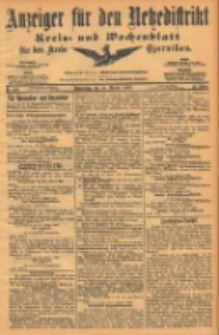 Anzeiger f&uuml;r den Netzedistrikt Kreis- und Wochenblatt f&uuml;r den Kreis Czarnikau 1903.10.29 Jg.51 Nr128