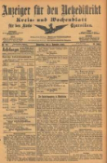 Anzeiger f&uuml;r den Netzedistrikt Kreis- und Wochenblatt f&uuml;r den Kreis Czarnikau 1903.11.05 Jg.51 Nr131